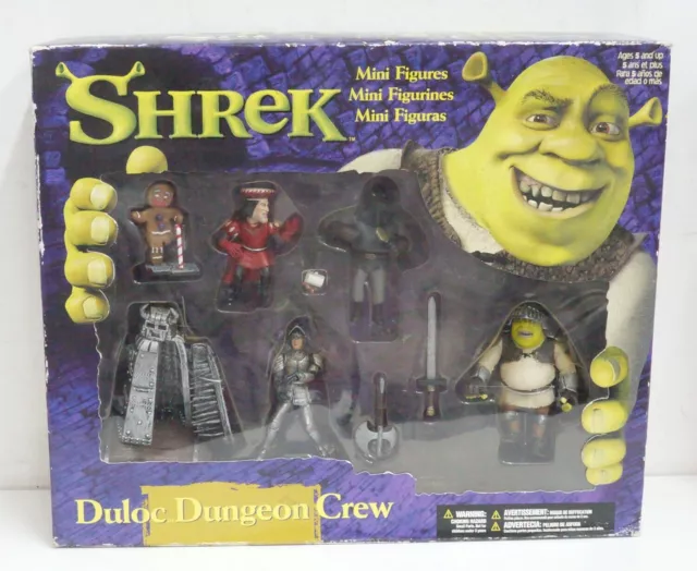 Shrek Duloc Dungeon Crew - Mini Figures. Action Figure cm 8. McFarlane