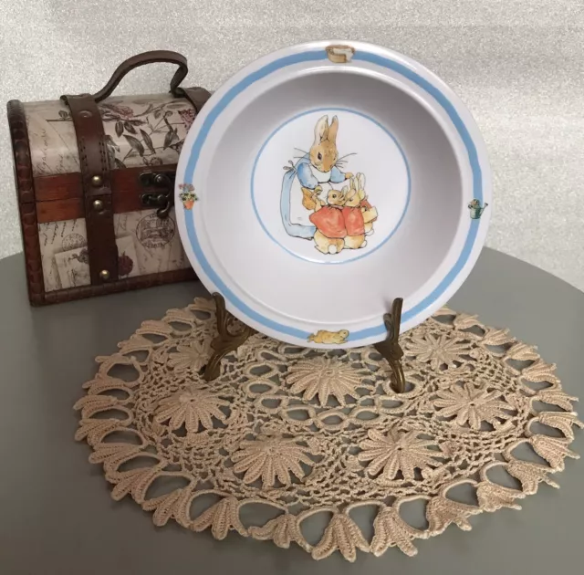 Assiette Creuse Melamine Bébé Peter Rabbit Beatrix Potter Frederick Warne 🐇