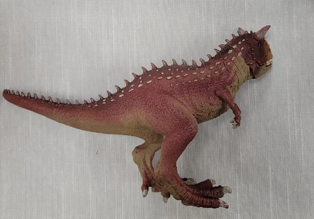 Schleich Figura De Carnotaurus – Dinosaurio Depredador Marrón De 22.1 Cm, Pintado A Mano Con Detalles Realistas, Ideal Para Coleccionistas Y Niños A Partir De 3 Años