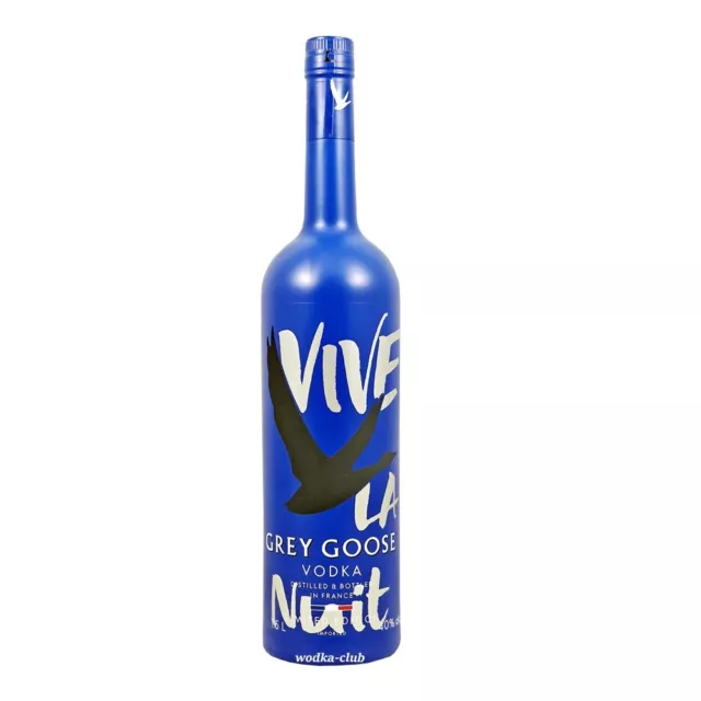 Vodka Grey Goose Vive La Nuit Limited Edition 1,5L. 40% vol. LED!