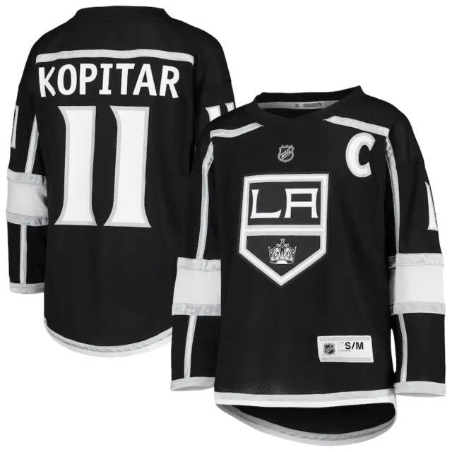 Fanatics Kids' Youth LA Los Angeles Kings Anze Kopitar Replica Home Jersey NWT