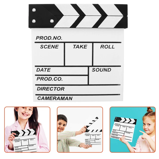 FILM DEVELOPING KIT Clapboard Toy Directors Slates Child Toddler £13.45 ...