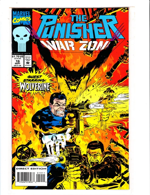 1993 The Punisher War Zone #19 "Marvel Comics" Comic Book