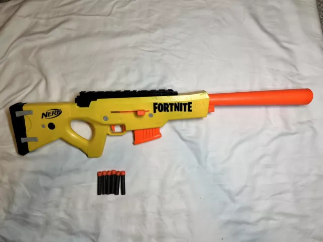 Nerf Fortnite Gun BASR L Blaster Boys Toy Sniper Rifle