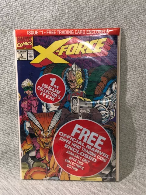 Marvel Comics X-FORCE First Issue August 1991 Approved By the Comics Code