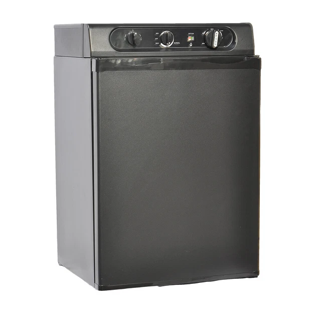 SMAD 2.1 Cu Ft Propane Gas Fridge DC 12V AC 110V LPG 3-Way Cooler Camper RV