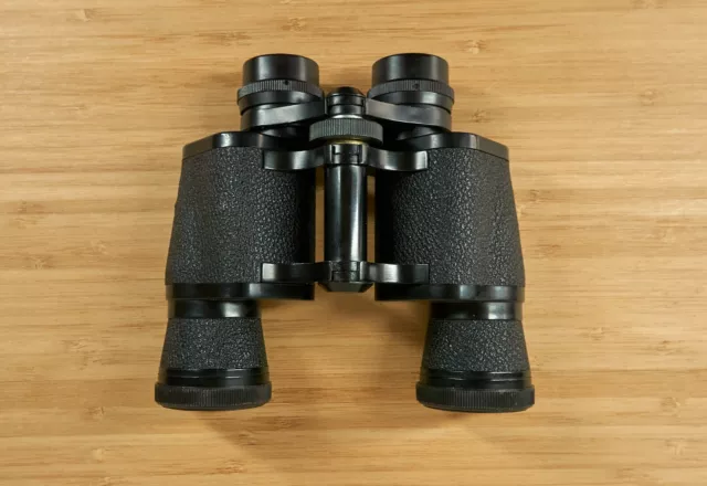 Vintage Bell & Howell Director Series 7x35 Wide Angle Binoculars with Case