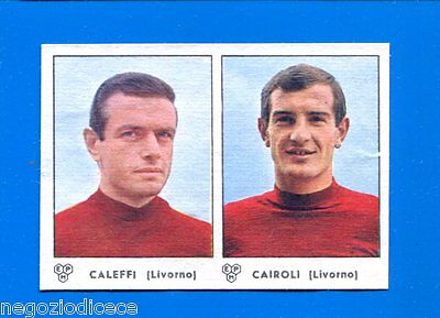 FIGURINA LIVORNO CALEFFI album CALCIATORI PANINI 1964-65 NUOVA DA BUSTINA 