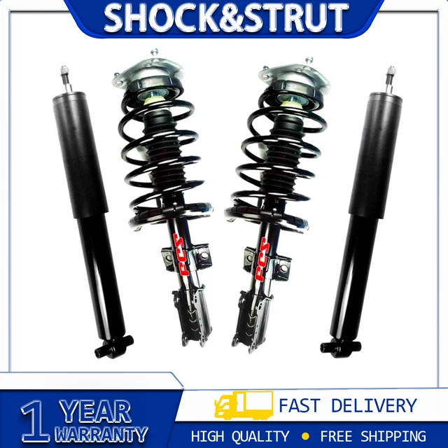 FCS 2 Front Complete Struts &2 Rear Shock Absorber Set For Volvo S60 S80 V70 New