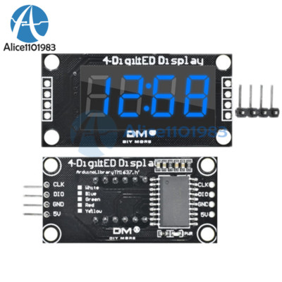 Tm1637 4 Digit 7 Segment Display Module Datasheet FOR SALE! - PicClick