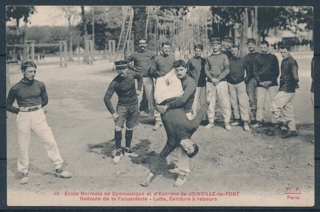 [CPA509] France, Joinville-le-Pont - Ecole de Gym et d'Escrime - VF old postcard