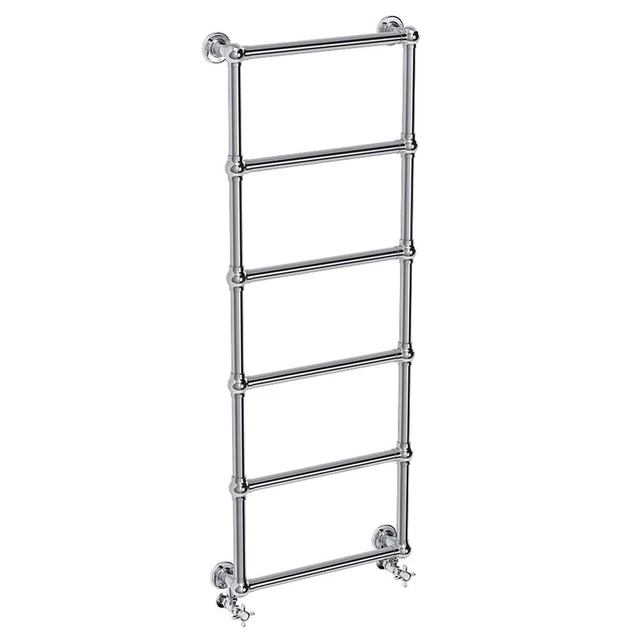 Traditional Ladder Radiator GLOUCESTER TRADITIONAL WALL Mounted Ladder Radiator Towel Warmer Chrome ...