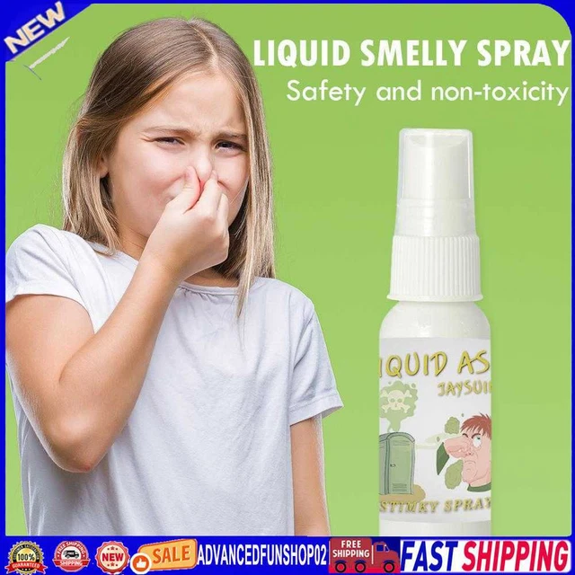 8 TYPES LIQUID Smelly Spray Stinky Gas Bomb Prank Joke April Fool Day