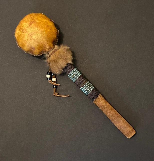 Vintage Native American Rattle