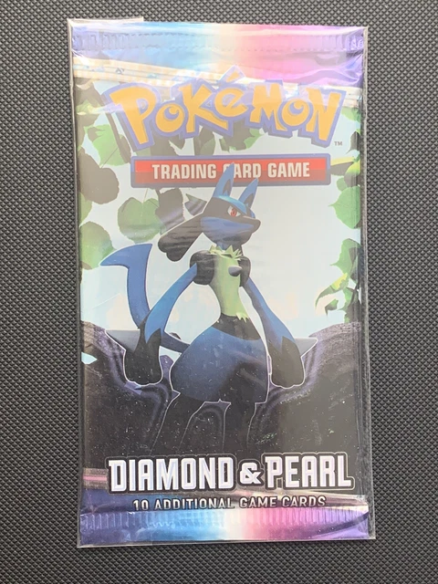 Pokemon Diamond & Pearl Base Set Booster Pack - Lucario Artwork  - New/Sealed