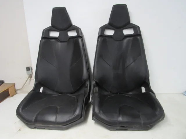 21 Can-Am Maverick X3 Xrs Max Turbo Rr Seats Pair Right Left Frame Pads Oem 2#Js