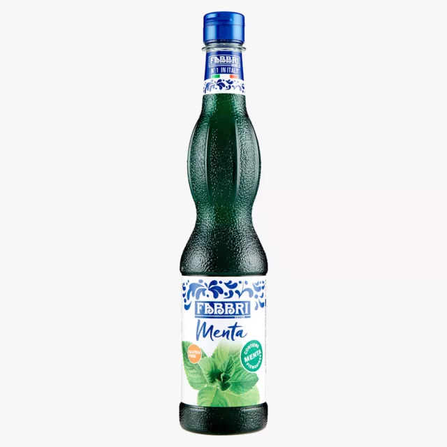 Fabbri Sciroppo Menta con Pura Menta Piemontese, 560ml