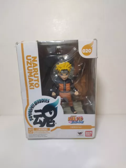 Anime Naruto Shippuden Tamashii Buddies 020 Uzumaki Naruto Figure Bandai Japan