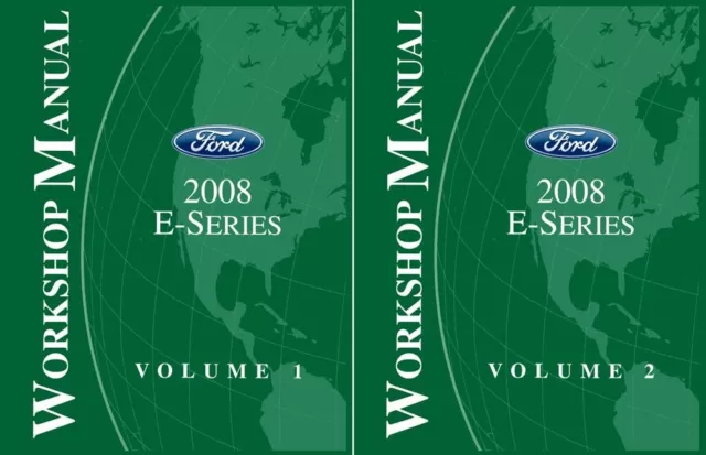 2008 Ford E-Series Van Truck Shop Service Repair Manual