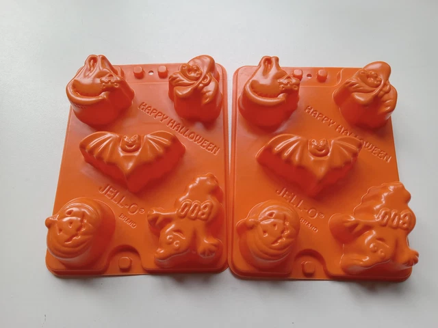 Moldes de gelatina de Halloween Jiggler, conjunto de 2