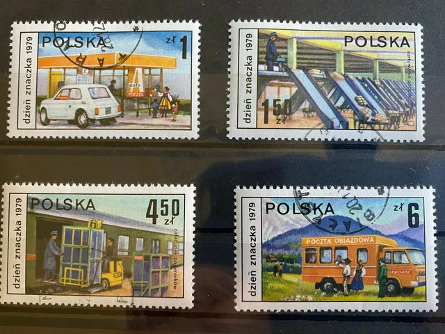 Briefmarken Polen Polska 1979 Mi-Nr. 2651 - 2654 gestempelt