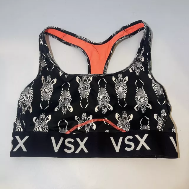 VICTORIAS SECRET VSX Geometric Print Sport Bra S bv £18.95 - PicClick UK