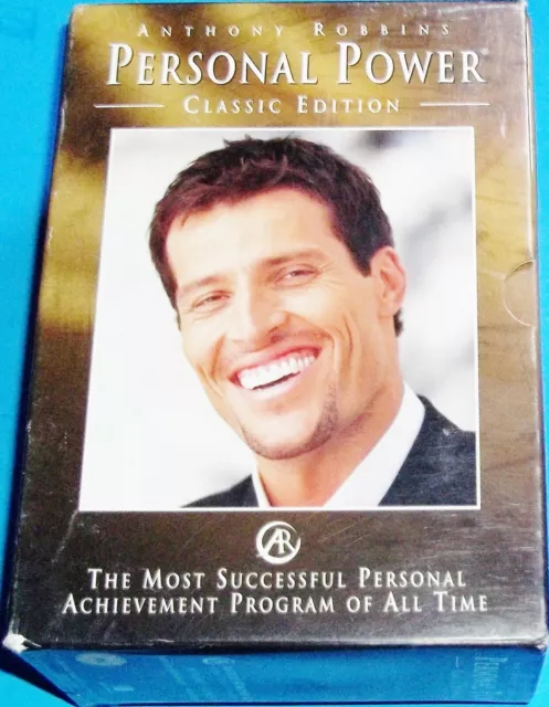 NEW ANTHONY ROBBINS PERSONAL POWER 7 DAY CLASSIC ED. SEVEN AUDIO CDs TONY SEALED