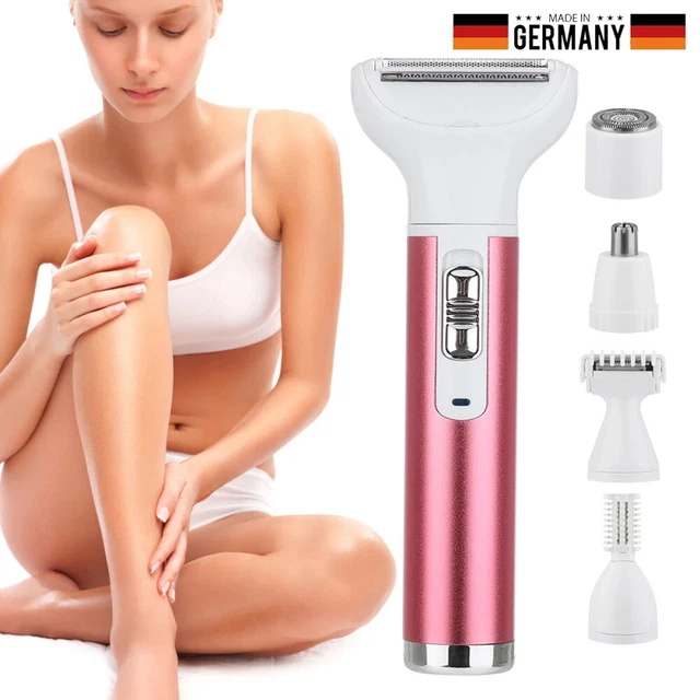 Afeitadora eléctrica 5 en 1 para mujer afeitadora cara barba bigote DHL