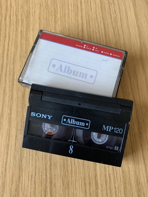 SONY ALBUM MP120 Compact Video Cassette Tape For Camcorder USED - Main Image