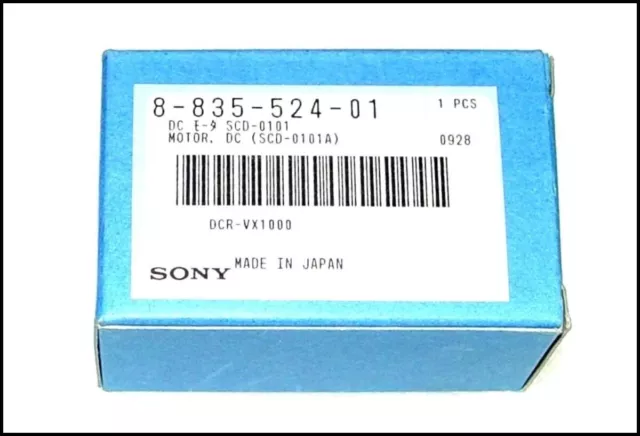 SONY 8-835-524-01 Capstan Motor DSR-PD1,  DCR-VX1000, GV-D900 NEW