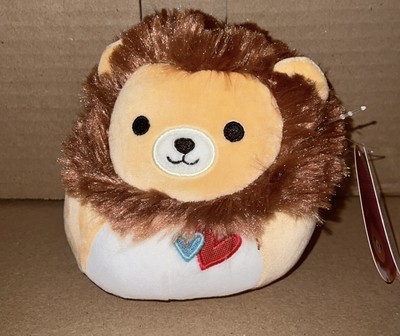 valentines lion squishmallow