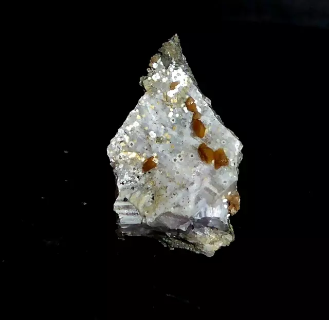 Apatito, Siderita - Apatite, Siderit - Mina / Mine Panasqueira, Portugal - CX6 1