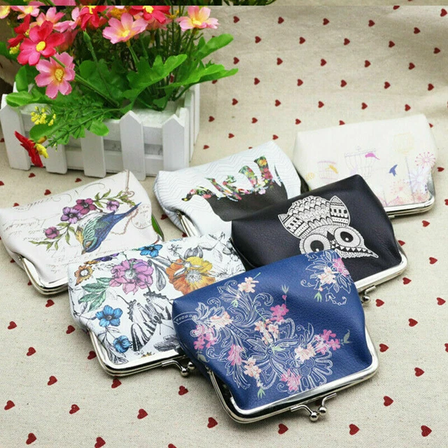 Lady Mini Money Wallet Women Organiser Bag Clutch Coin Purse Card Holder Handbag