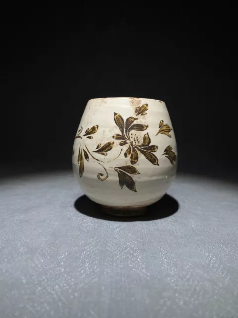 Chinese precious porcelain Cizhou kiln flower tea pot Song Dynasty 960-1279