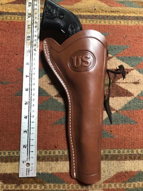 Fits Ruger Single Six & Nine 22 Cal 17HMR 6.5" Western Leather Holster Slim US