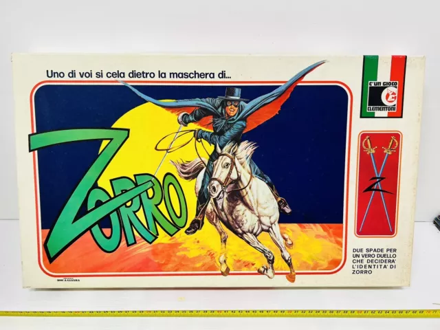 Zorro Clementoni Jeu de Table Vintage