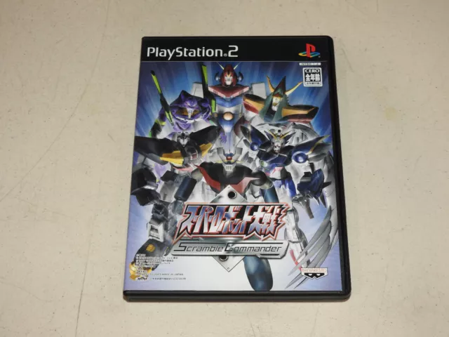 Playstation 2 Japan Super Robot Taisen Scramble Commander COMPLETE PS2