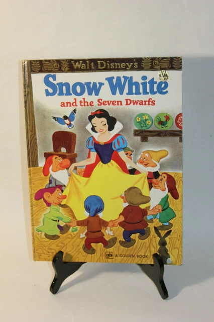 VINTAGE WALT DISNEY Snow White and the Seven Dwarfs a Golden Book 1979 ...