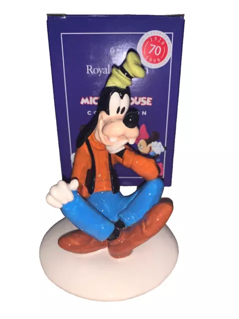 Royal Doulton Walt Disney Figure  Goofy' The Mickey Mouse Collection'