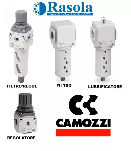 Filtro-Regolatore-Lubrificatore Aria Compressa Camozzi Separatore Olio