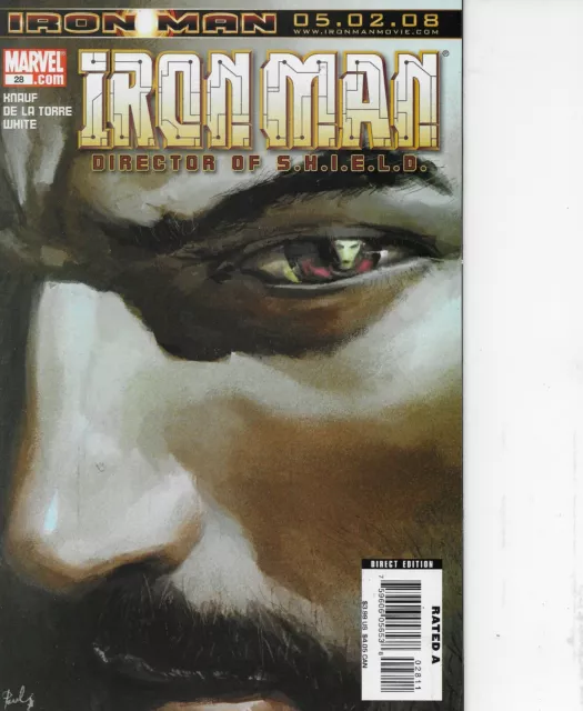 Iron Man #28 Marvel Comics 2008 Bagged And Boarded