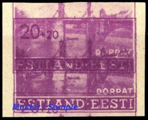 1941, Deutsche Besetzung II. WK Estland, 5 U DD oN - 2453626