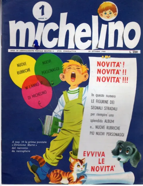 Rivista Michelino Anno 1966 Numero 1