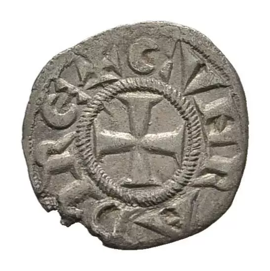 Linnartz ITALIEN GENUA Denar 1139-1339 sehr schön 2