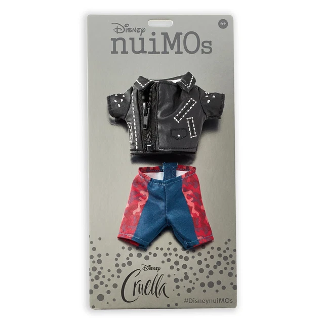 Disney Parks - nuiMOs Outfit Cruella Faux Leather Jacket Graphic T Shirt Pants