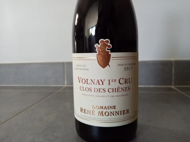 Volnay 1 er cru clos des chênes 2017
