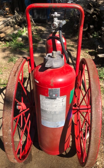 Ansul Wheeled Commercial Fire Extinguisher Ansul Wheeled Commercial Fire Extinguisher