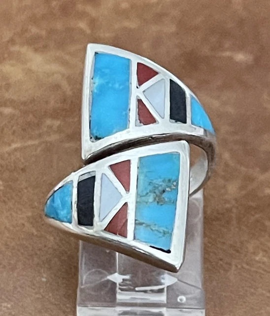 Retro Turquoise Onyx Ring - Stainless Steel, Lab Created Stone, Hypoallergenic, Vintage Style