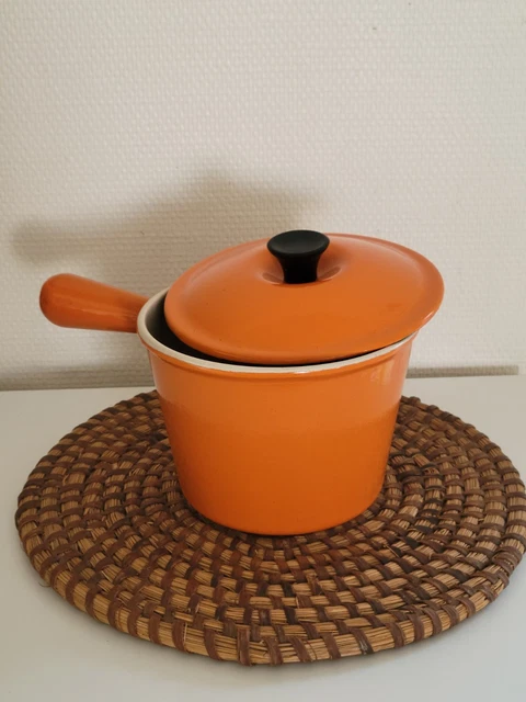 Le Creuset Vert - Poêlon / Caquelon En Fonte Émaillée 16cm - Made In France