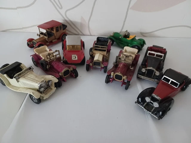 Superbe Lot De Voitures Miniatures Anciennes – Pour Collection Ou Pièces Détachées